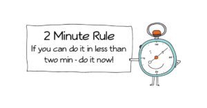 The 2-Minute Rule for Faster Productivity