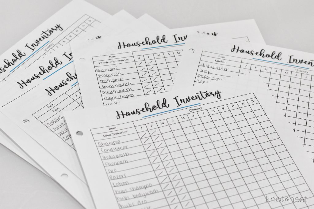 How to Create a Practical Household Inventory