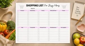 How to Create a Faster Weekly Shopping Routine