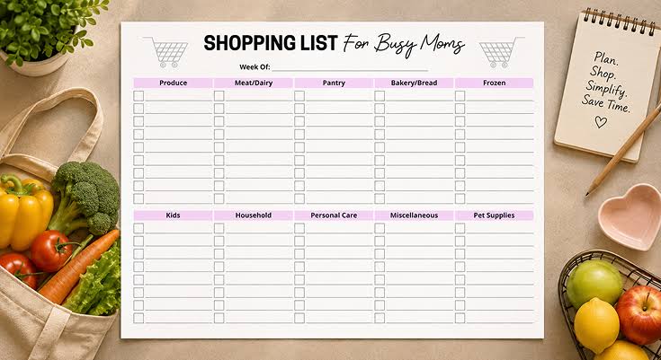 How to Create a Faster Weekly Shopping Routine
