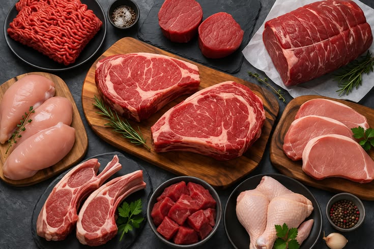 Beef vs goat vs chicken