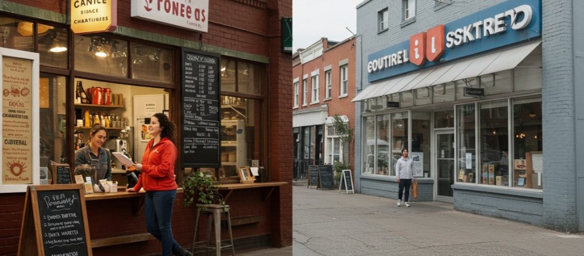 How Street Retailers Compete With Large Stores