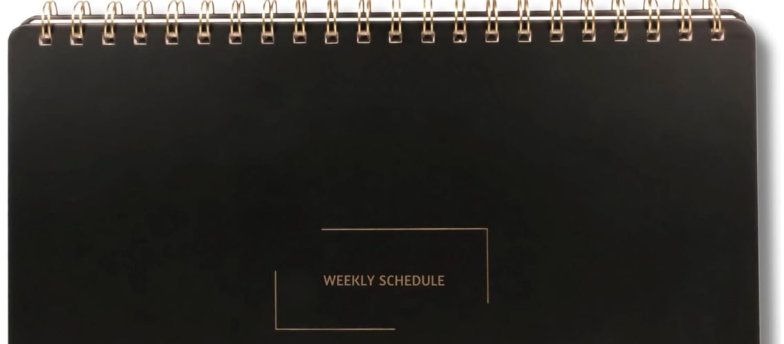 Efficient Weekly Scheduling