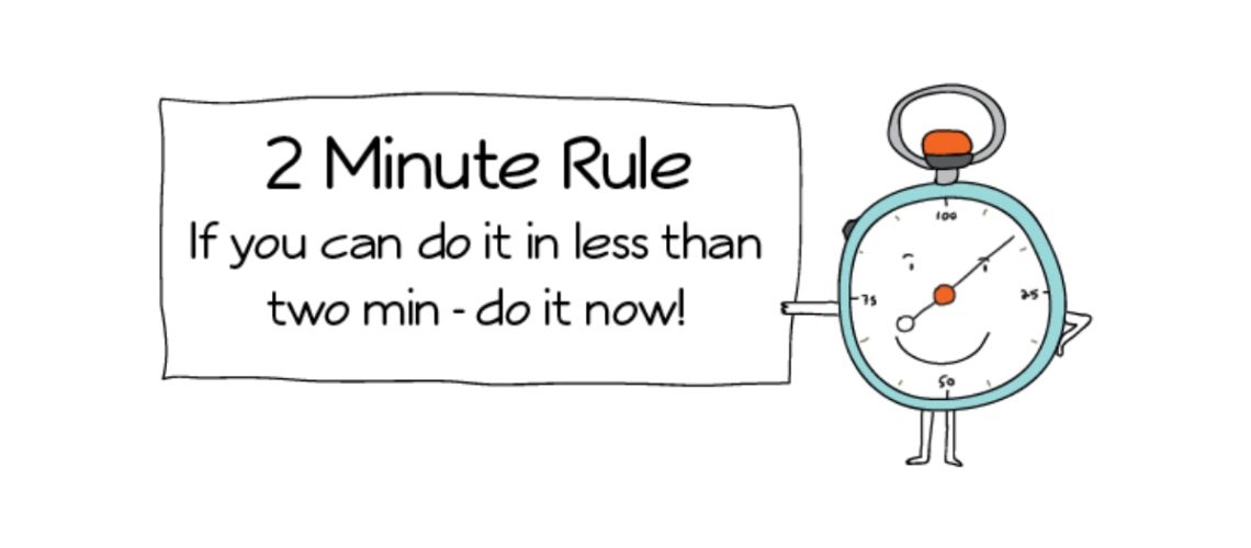The 2-Minute Rule for Faster Productivity