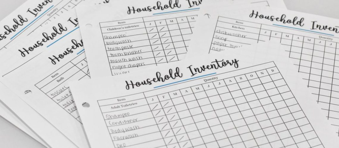 How to Create a Practical Household Inventory