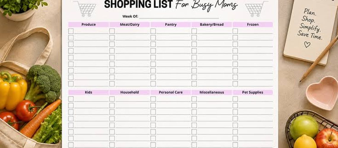 How to Create a Faster Weekly Shopping Routine